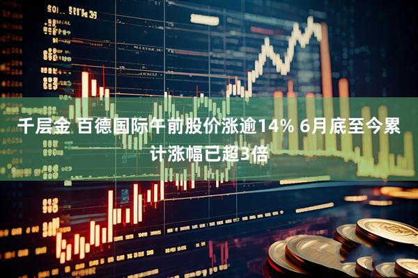 千层金 百德国际午前股价涨逾14% 6月底至今累计涨幅已超3倍